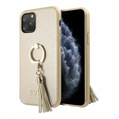 iPhone 11 Pro Max Guess Ring Stand Gold
