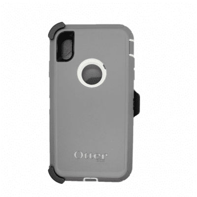iPhone Xs Max Case Otter Box Gray #8