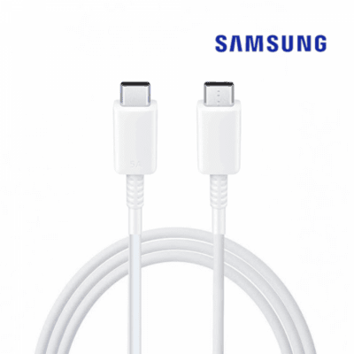 Cable  OEM Usb-C a Usb-C Blanco para Samsung