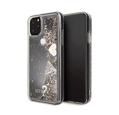 iPhone 13 Pro Max Guess Glitter Gold