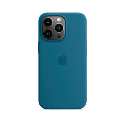 iPhone 13 Pro Max Silicon Case Blue Jay
