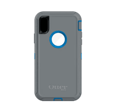 iPhone X Case Otter Box Gray