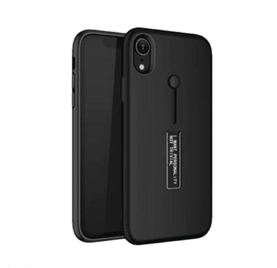 iPhone XR Stand Armor 2 In 1 Black
