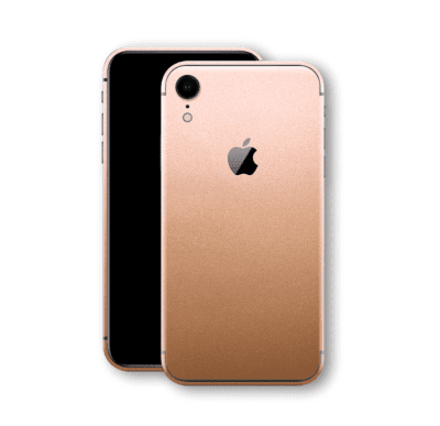 iPhone XR Back Cover Case Rose Gold #1