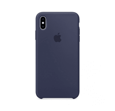 iPhone X Silicone Case Blue