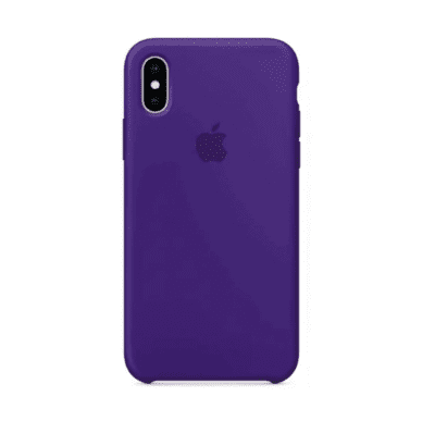 iPhone X Silicone Case Ultraviolet