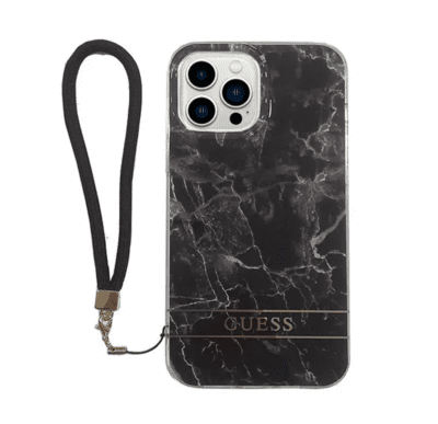 iPhone 13 Pro Max Guess Marble Stripe Black