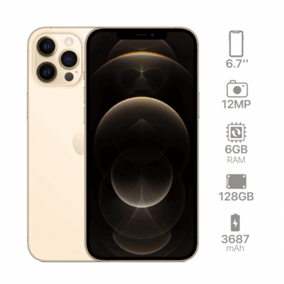 iPhone 12 Pro Max Dorado 128GB