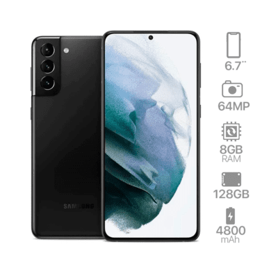 Samsung S21 Plus 5G Negro 128GB