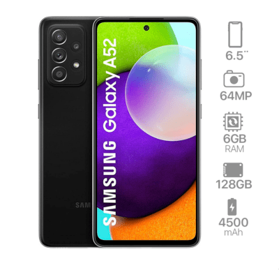 Samsung A52 5G 128GB Negro