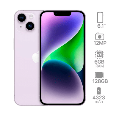 iPhone 14 Morado 128GB