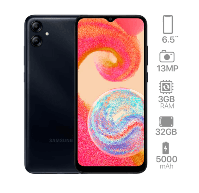 Samsung A04e 32GB  Black (Nuevo)