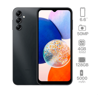 Samsung A14 128GB Black (Nuevo)