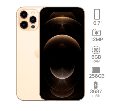 iPhone 12 Pro Max Dorado 256GB