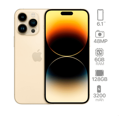 iPhone 14 Pro Dorado 128GB