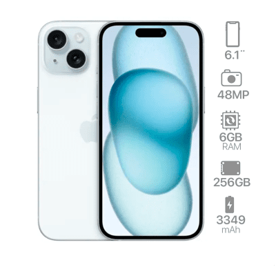 iPhone 15 256GB Blue