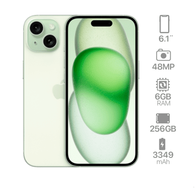iPhone 15 256GB Green