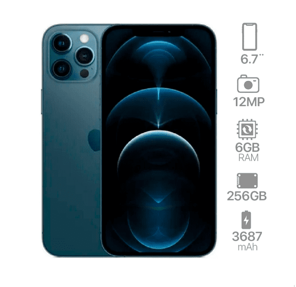 iPhone 12 Pro Max Azul 256GB