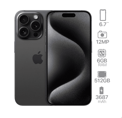 iPhone 12 Pro Max Negro 512GB