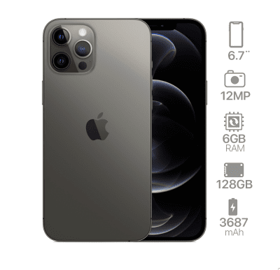 iPhone 12 Pro Max Negro 128GB