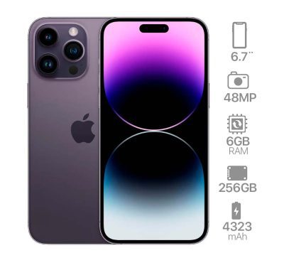iPhone 14 Pro Max Morado 256GB (e-sim)