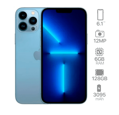 iPhone 13 Pro Negro 128GB
