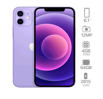 iPhone 12 Morado 64GB