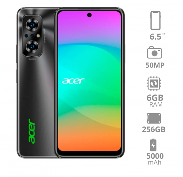 Acer AX64 Negro 6R/256GB (Nuevo)