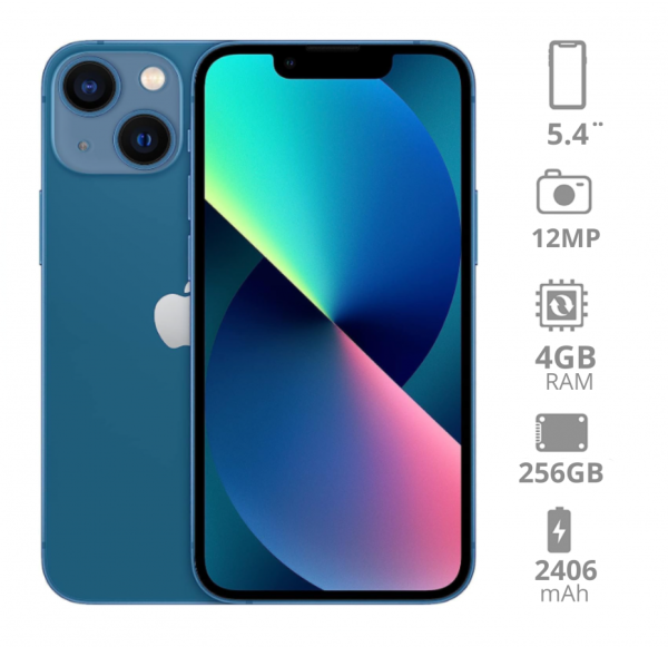 iPhone 13 Mini Azul 256GB