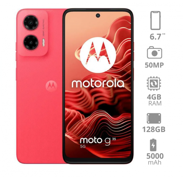 Motorola G35 5G 128gb Naranja