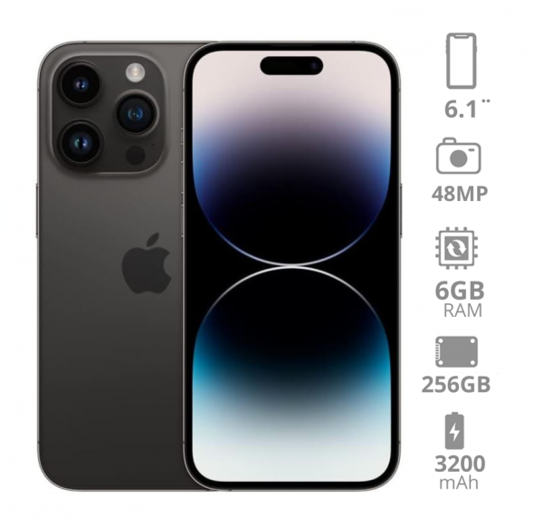 iPhone 14 Pro  Negro 256GB