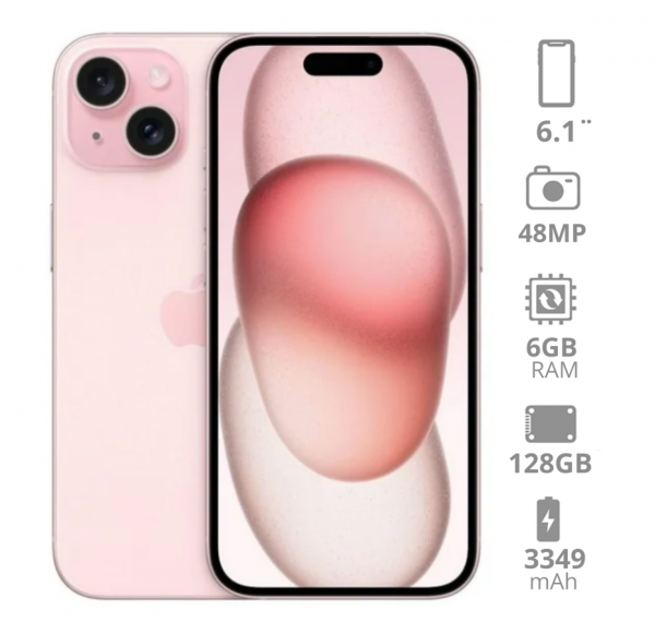 iPhone 15 Pink 128GB