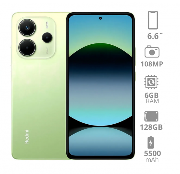 Xiaomi Redmi Note 14 128 GB Verde (Nuevo)