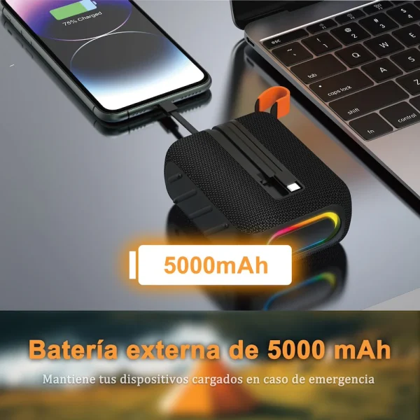 Bocina Bluetooth / Power Bank MOREKA 10W