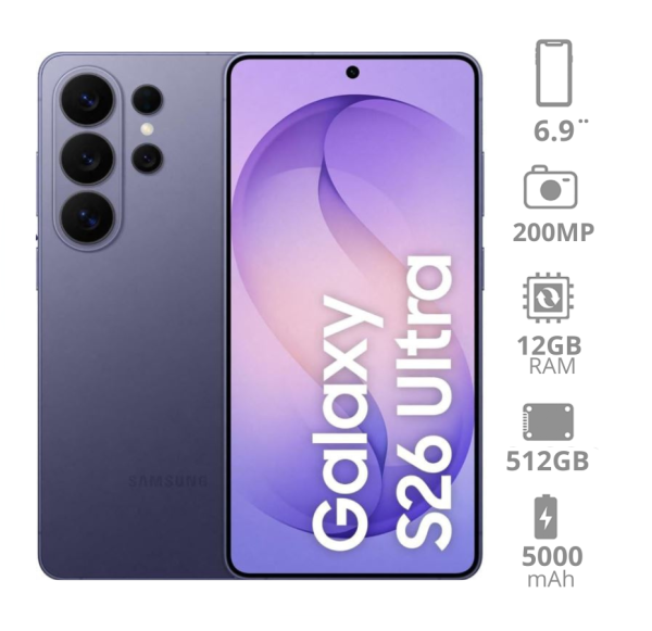 Samsung S26 Ultra 512GB VIOLETA