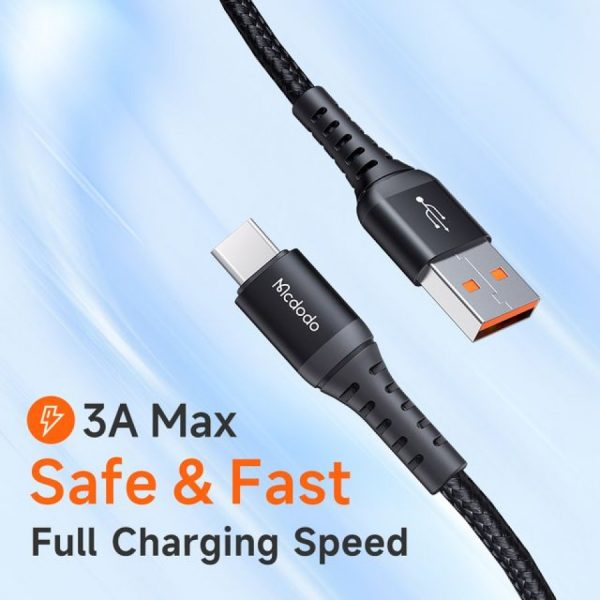 Cable de Datos y Carga de USB-A a USB-C