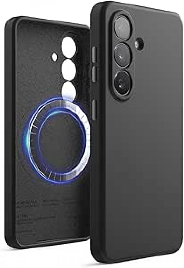 Samsung S26 Plus Silicon Case Magsafe Black