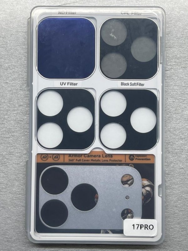 Kit de Filtros Magneticos 17 pro Silver