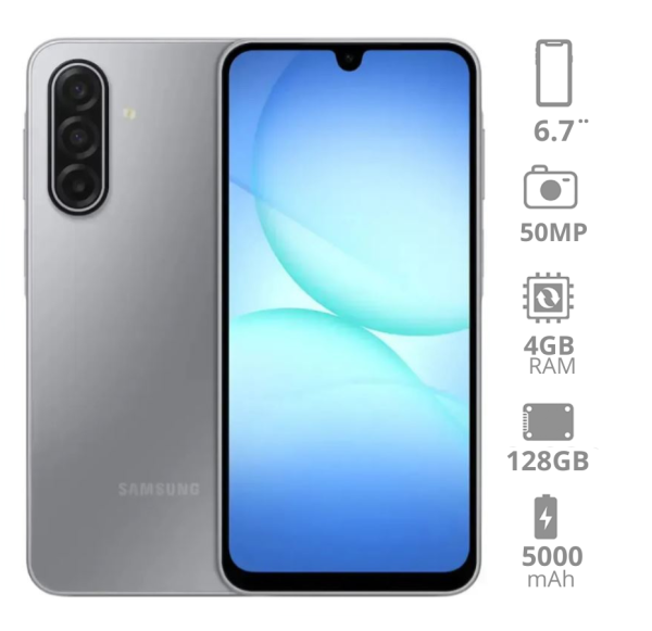 Samsung A17 4R/128GB Gris (Nuevo)